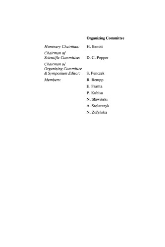 Polymerization of Heterocycles (Ring Opening). International Union of Pure and Applied Chemistry