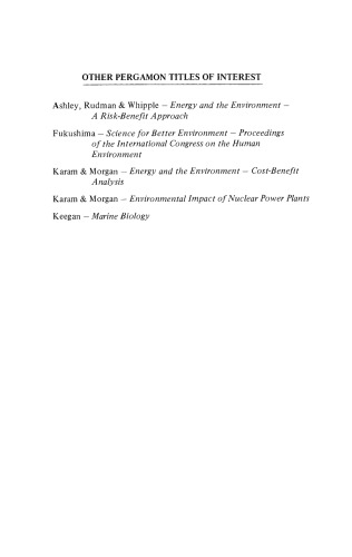 Proceedings of the Conference on Assessing the Effects of Power-Plant-Induced Mortality on Fish Populations