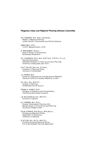 Urban Planning Practice in Developing Countries