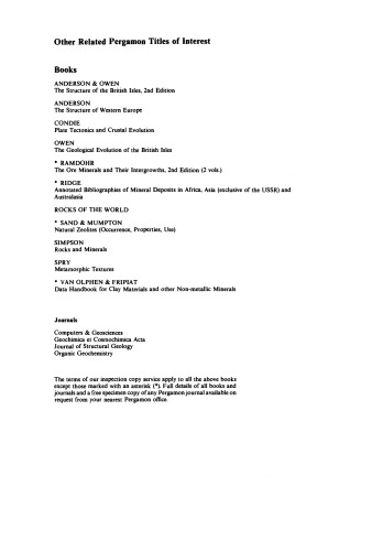 Crystallography. An Introduction for Earth Science (and other Solid State) Students