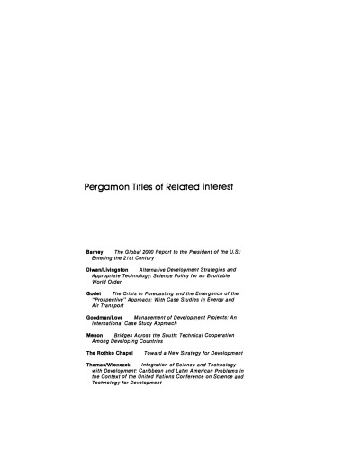 Obstacles to Mineral Development. A Pragmatic View