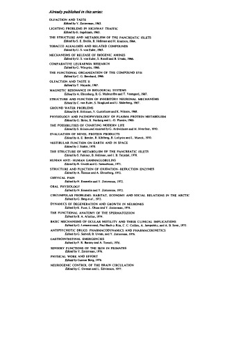 Dopaminergic Ergot Derivatives and Motor Function. Proceedings of an International Symposium Held in the Wenner–Gren Center, Stockholm, July 24–25, 1978