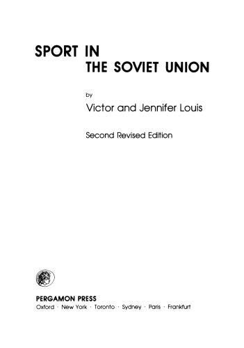 Sport in the Soviet Union
