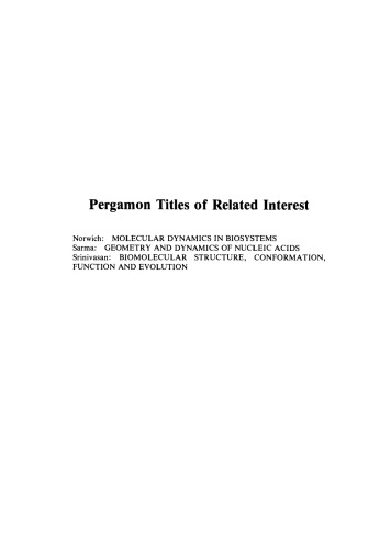 Stereodynamics of Molecular Systems. Proceedings of a Symposium Held at the State University of New York at Albany, 23–24 April 1979
