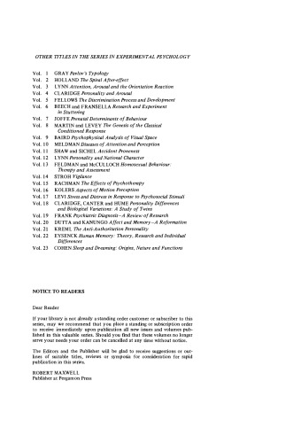 The Effects of Psychological Therapy