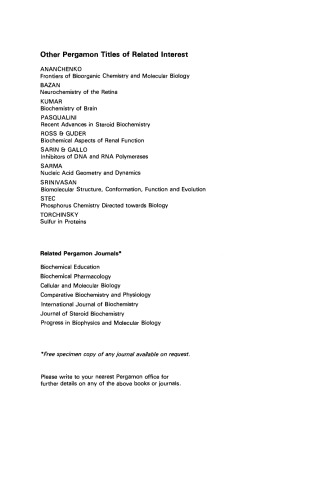 Medicinal Chemistry Advances. Proceedings of the Seventh International Symposium on Medicinal Chemistry, Torremolinos, Spain 2–5 September 1980