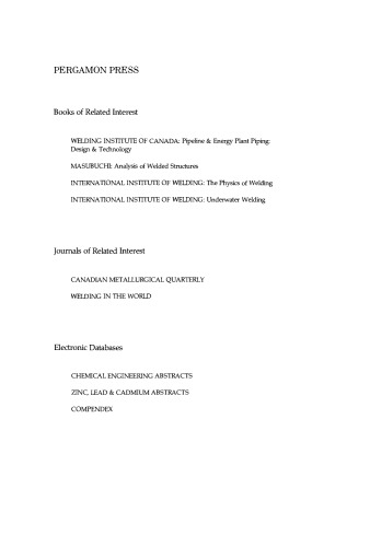 Welding in Energy-Related Projects