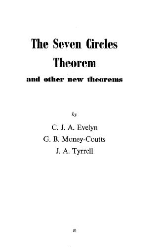 The seven circles theorem and other new theorems