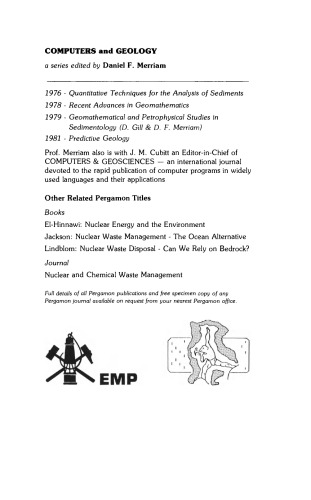 Predictive Geology. With Emphasis on Nuclear-Waste Disposal