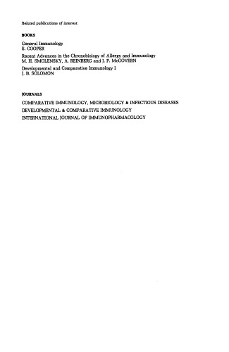 Advances in Immunopharmacology. Proceedings of the First International Conference on Immunopharmacology, July 1980, Brighton, England