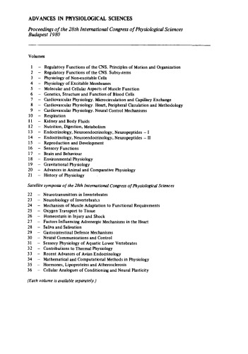 Homeostasis in Injury and Shock. Advances in Physiological Sciences