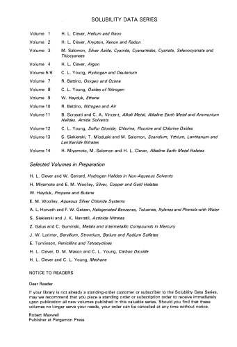 Alkaline Earth Metal Halates