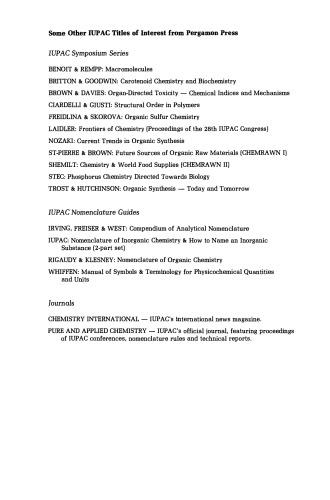 Pesticide Chemistry: Human Welfare and Environment. Synthesis and Structure-Activity Relationships