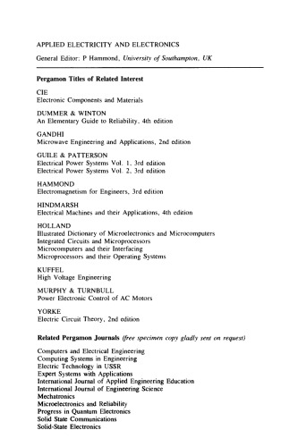 Electrical Machines & Drives. Worked Examples