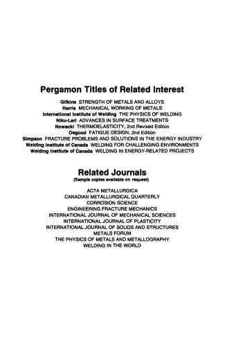 Advances in Thermal Spraying. Proceedings of the Eleventh International Thermal Spraying Conference, Montreal, Canada September 8–12, 1986
