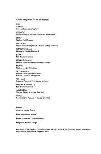 Physics and Technology of Nuclear Materials
