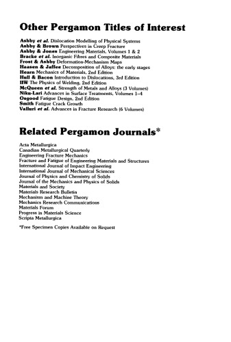 Amorphous Metals and Semiconductors. Proceedings of an International Workshop, Coronado, California, USA 12–18 May 1985