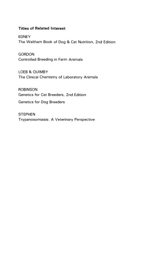 Jones's Animal Nursing