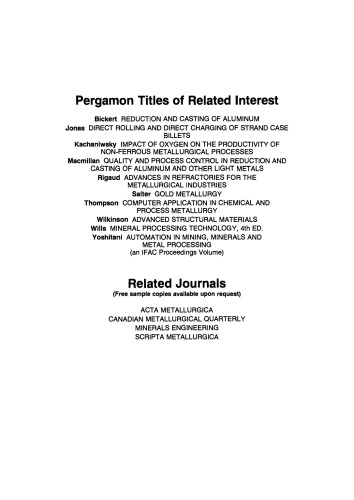 Production and Processing of Fine Particles. Proceedings of the International Symposium on the Production and Processing of Fine Particles, Montreal, August 28–31, 1988
