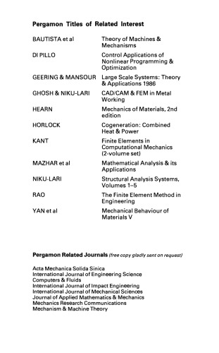 Boundary Element Methods in Applied Mechanics. Proceedings of the First Joint Japan/US Symposium on Boundary Element Methods, University of Tokyo, Tokyo, Japan, 3–6 October 1988