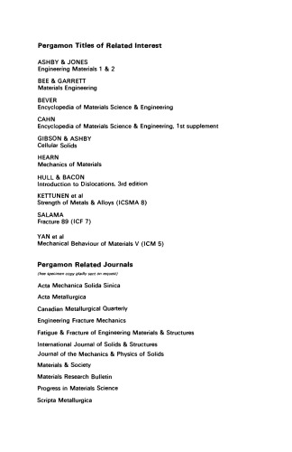 Metal Matrix Composites. Thermomechanical Behavior