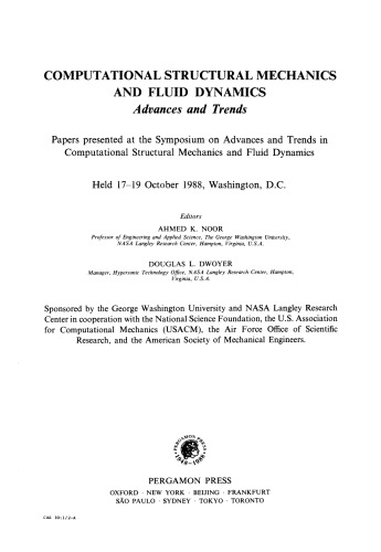 Computational Structural Mechanics & Fluid Dynamics. Advances and Trends