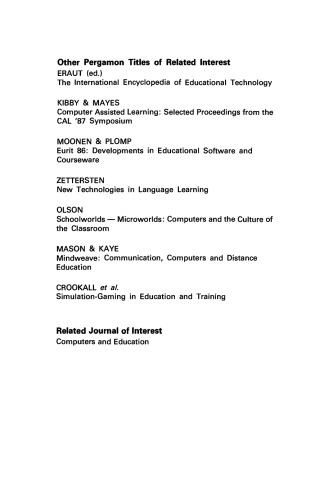 Higher Education and New Technologies. Proceedings of the 5th Congress of the European Association for Research and Development in Higher Education (EARDHE) and the Dutch Association for Research and Development in Higher Education (CRWO)
