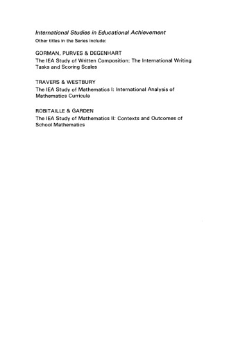 The IEA Classroom Environment Study