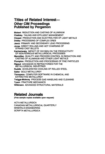 Processing of Ceramic and Metal Matrix Composites. Proceedings of the International Symposium on Advances in Processing of Ceramic and Metal Matrix Composites, Halifax, August 20–24, 1989