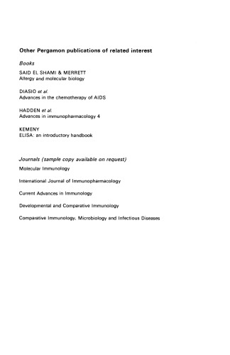 The Human Ig: G Subclasses. Molecular Analysis of Structure, Function and Regulation