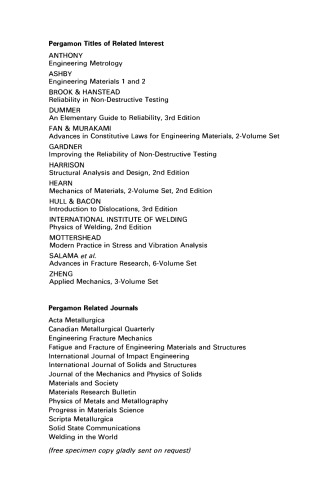 Impact of Non-Destructive Testing. Proceedings of the 28th Annual British Conference on Non-Destructive Testing, Sheffield, UK, 18–21 September 1989