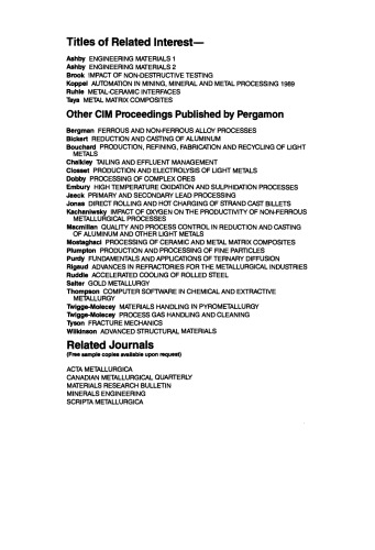 F. Weinberg International Symposium on Solidification Processing. Proceedings of the F. Weinberg International Symposium on Solidification Processing, Hamilton, Ontario, August 27–29, 1990