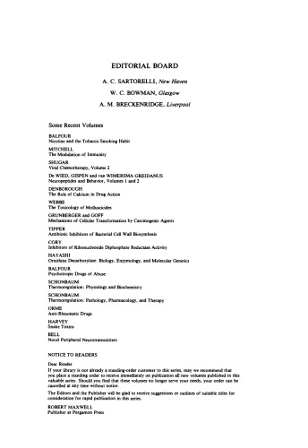 Psychopharmacology of Anxiolytics and Antidepressants