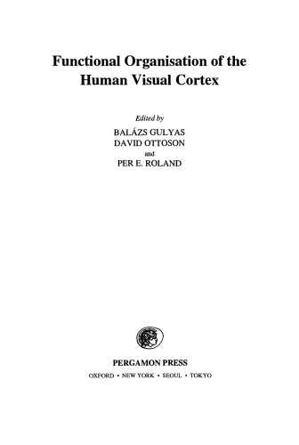 Functional Organisation of the Human Visual Cortex