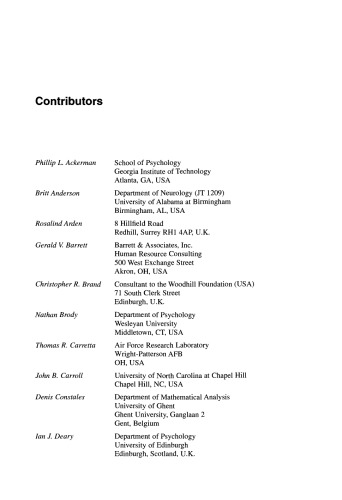 The Scientific Study of General Intelligence. Tribute to Arthur R. Jensen