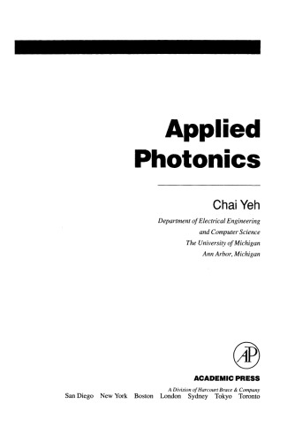 Applied Photonics