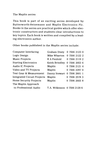 Auto Electronics Projects. An Introduction to Your Car Electrics with Useful and Proven Self-Build Projects