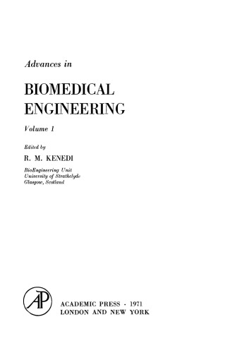 Advances in Biomedical Engineering