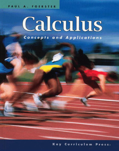 Calculus: Concepts and applications