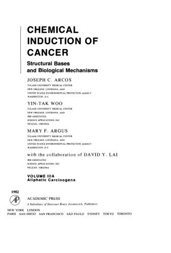 Aliphatic Carcinogens. Structural Bases and Biological Mechanisms