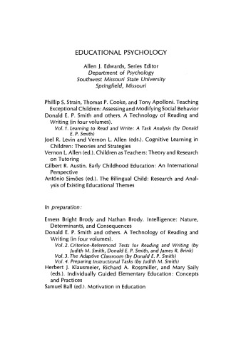 Early Childhood Education. An International Perspective