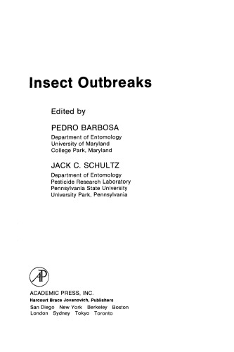 Insect Outbreaks
