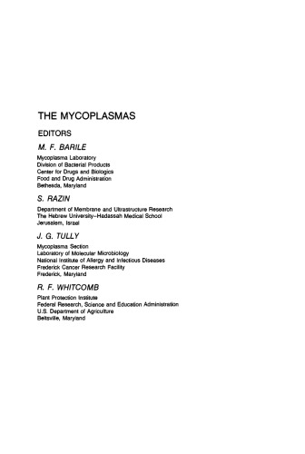Mycoplasma Pathogenicity