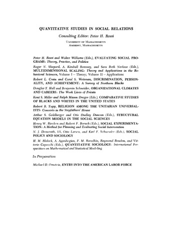 Quantitative Sociology