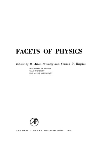 Facets of Physics