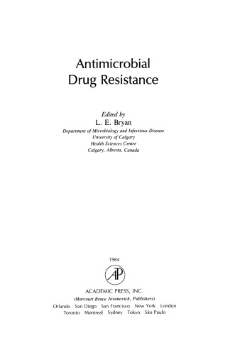 Antimicrobial Drug Resistance