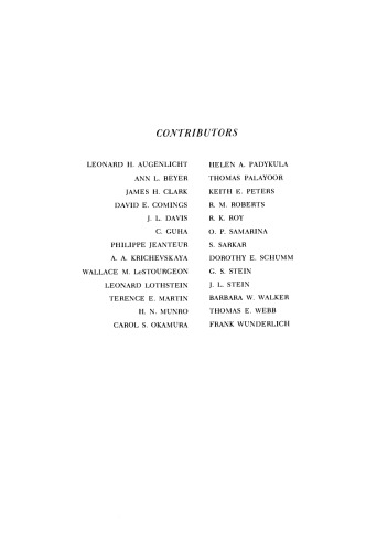 Nuclear Particles. The Cell Nucleus, Volume 9