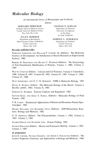 Calcium and Cell Function