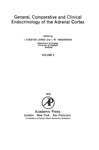 General, Comparative and Clinical Endocrinology of the Adrenal Cortex