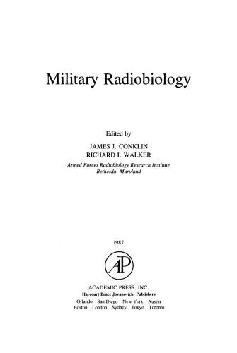 Military Radiobiology